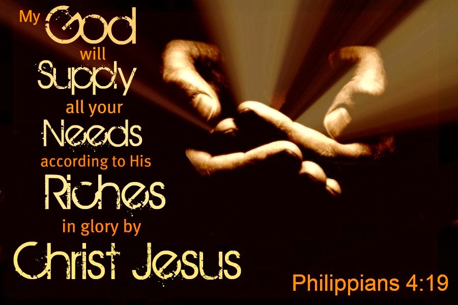 Jesus Will Supply All Things